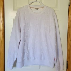 Calvin Klein White Sweater